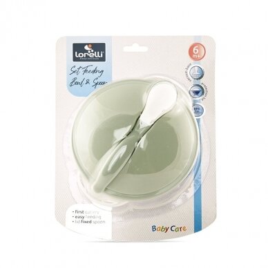 Set Feeding Bowl&Spoon 4