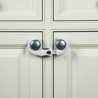 Cabinet Slide Locks (1 Pack), Clippasafe