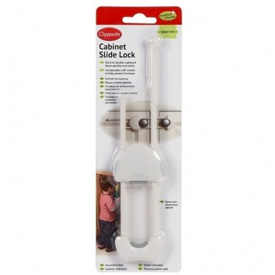 Cabinet Slide Lock, Clippasafe