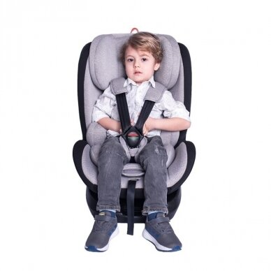 Automobilinė kėdutė Lorelli Nebula i-Size IsoFix 40-150 cm, Grey 19