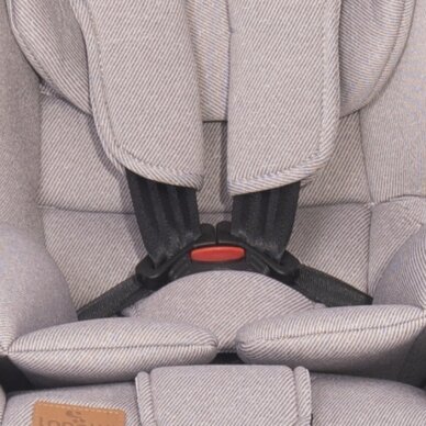 Automobilinė kėdutė Lorelli Nebula i-Size IsoFix 40-150 cm, Grey 14