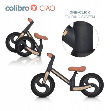 Balance bike Colibro Ciao,  Rose Gold 5