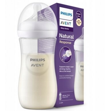 Buteliukas Natural Response  AirFree Vent 260 ml, Philips Avent 2