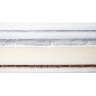 Buckwheat/coconut and foam polyurethane mattress 120*60 cm 2