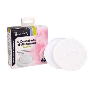 Washable breast pads 6pcs