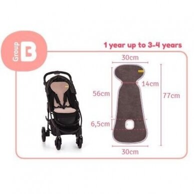 Insert with air gap Aeromoov Air Boats for stroller and car seat 9-18 kg 7