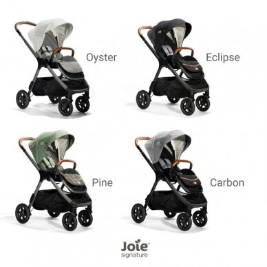 Joie Signature Aeria™ коляска, Carbon 2in1 14