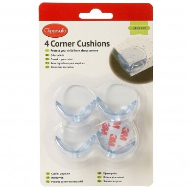 Corner Cushions (Pack 4), Clippasafe 1