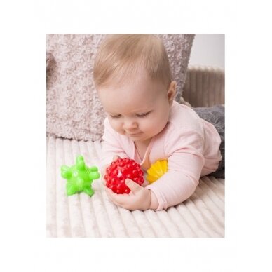 Balls for sensory development Tullo, 3 pcs. 1