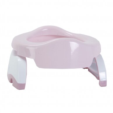 Дорожный горшок Potette Plus 2in1 White/Pink 3