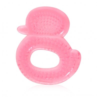 Teether Duck Pink