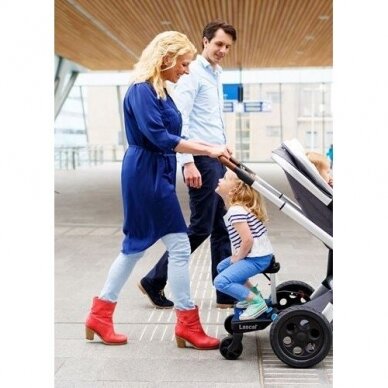 BuggyBoard Maxi  whith seat, Black/Red 15