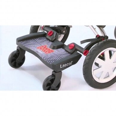 Laiptelis prie vežimėlio, Lascal  Buggy Board Mini, Red 8