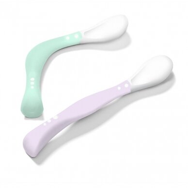 Soft spoon green-violet 1