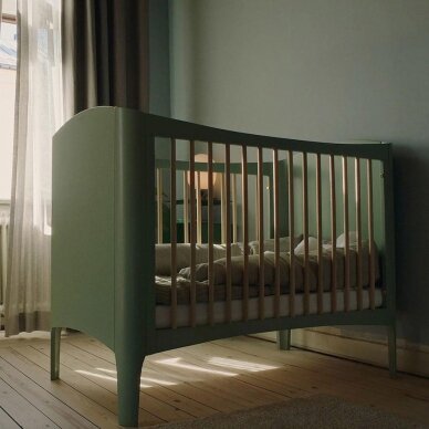 Cot WAVE 120*60cm Green/Wax 5