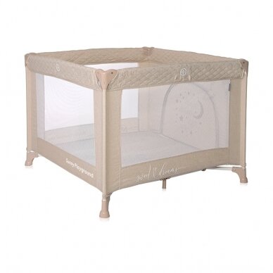 Maniežas Lorelli Sunny Playground Fog Beige STAR 1