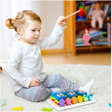 Wooden game Montessori 6