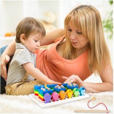 Wooden game Montessori 7