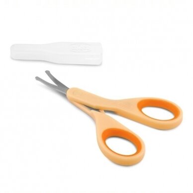 Nail Clippers Chicco Orange 1