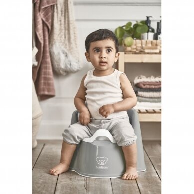 Babybjorn Potty Chair Black/White 1