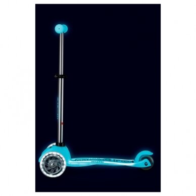 Scooter Micro Mini Deluxe Glow Plus LED Glacier Aqua 17