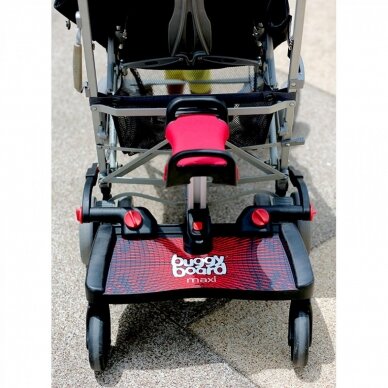 Laiptelio Buggy Board Maxi sėdynė, Red 5