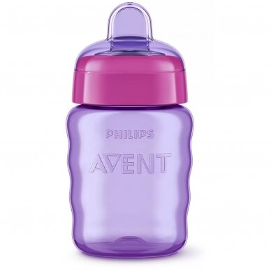 Puodelis su snapeliu Philips Avent Pink 9 mėn+, 260 ml 2