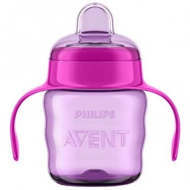 Кружка с носиком Philips Avent Pink с 6 месяцев, 200 мл 1