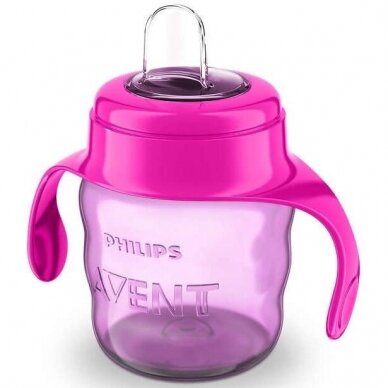 Кружка с носиком Philips Avent Pink с 6 месяцев, 200 мл