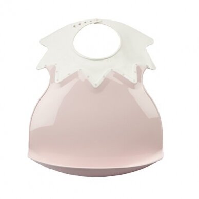 Arlequin soft plastic Bib, Thermobaby, Rose Poudre