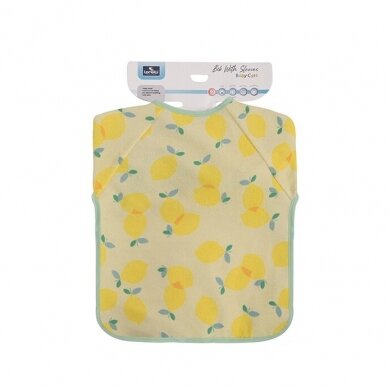 Bib with sleeves  Lemon 1