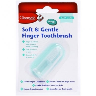 Finger Tooth Brush, Clippasafe