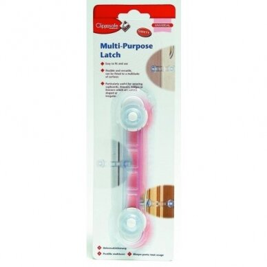 Multi-Purpose Self-Adhesive Latches, Clippasafe 3