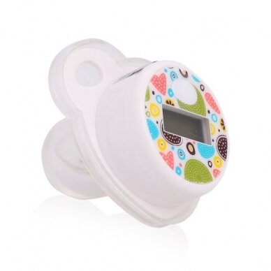 Digital pacifier thermometer, Lorelli