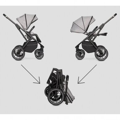 Stroller Cavoe AXO Comfort, Frost 2in1 14