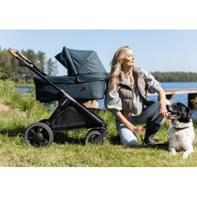 Stroller Emmaljunga SENTO MAX, Outdoor Bown 11