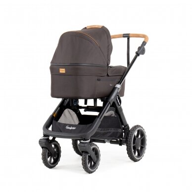 Stroller Emmaljunga SENTO MAX, Outdoor Bown 4