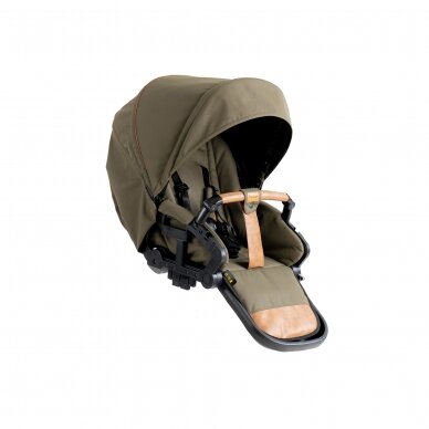 Vežimėlis Emmaljunga SENTO PRO FLAT, Outdoor Olive 2in1 19