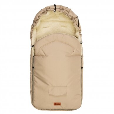 Woolen sleeping bag Cappuccino 1