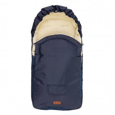 Woolen sleeping bag Navy 1