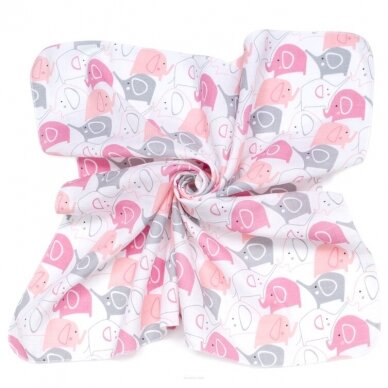 Diaper muslin 3 pcs. 35x35 cm Mini Elephants