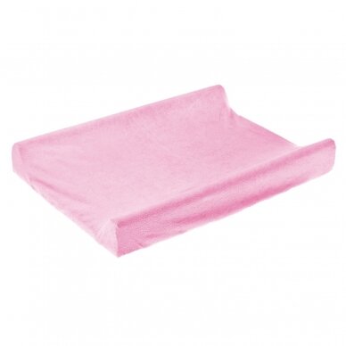 Terry knitted fabric cover for the changing pad Sensillo Terry Cover 70*50 Pink