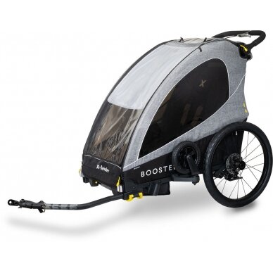 X-Lander BOOSTER1 PRO 3in1  bike trailer, pushchair and jogging stroller/roller skaters 3