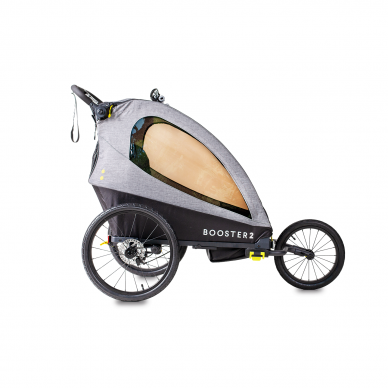 X-Lander BOOSTER1 PRO 3in1  bike trailer, pushchair and jogging stroller/roller skaters 6