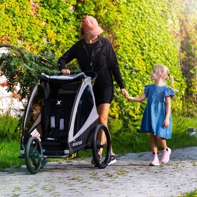 X-Lander BOOSTER1 FUN 2in1  bike trailer, stroller 8