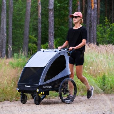 X-Lander BOOSTER1 FUN 2in1  bike trailer, stroller 7