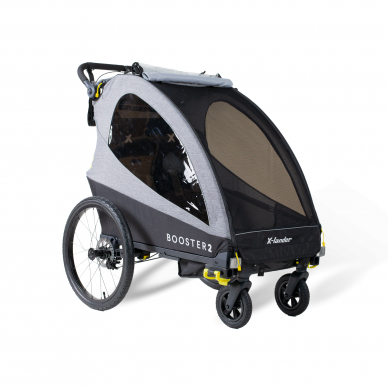 X-Lander BOOSTER1 PRO 3in1  bike trailer, pushchair and jogging stroller/roller skaters 8