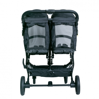 X-Lander X-DOUBLE Коляска для близнецов/погодок, Cool Black +2 carrycot 9