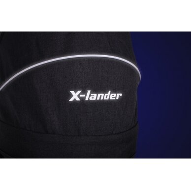 X-Lander X-Nest, lopšys skirtas X-Double vežimėliui, Black 3